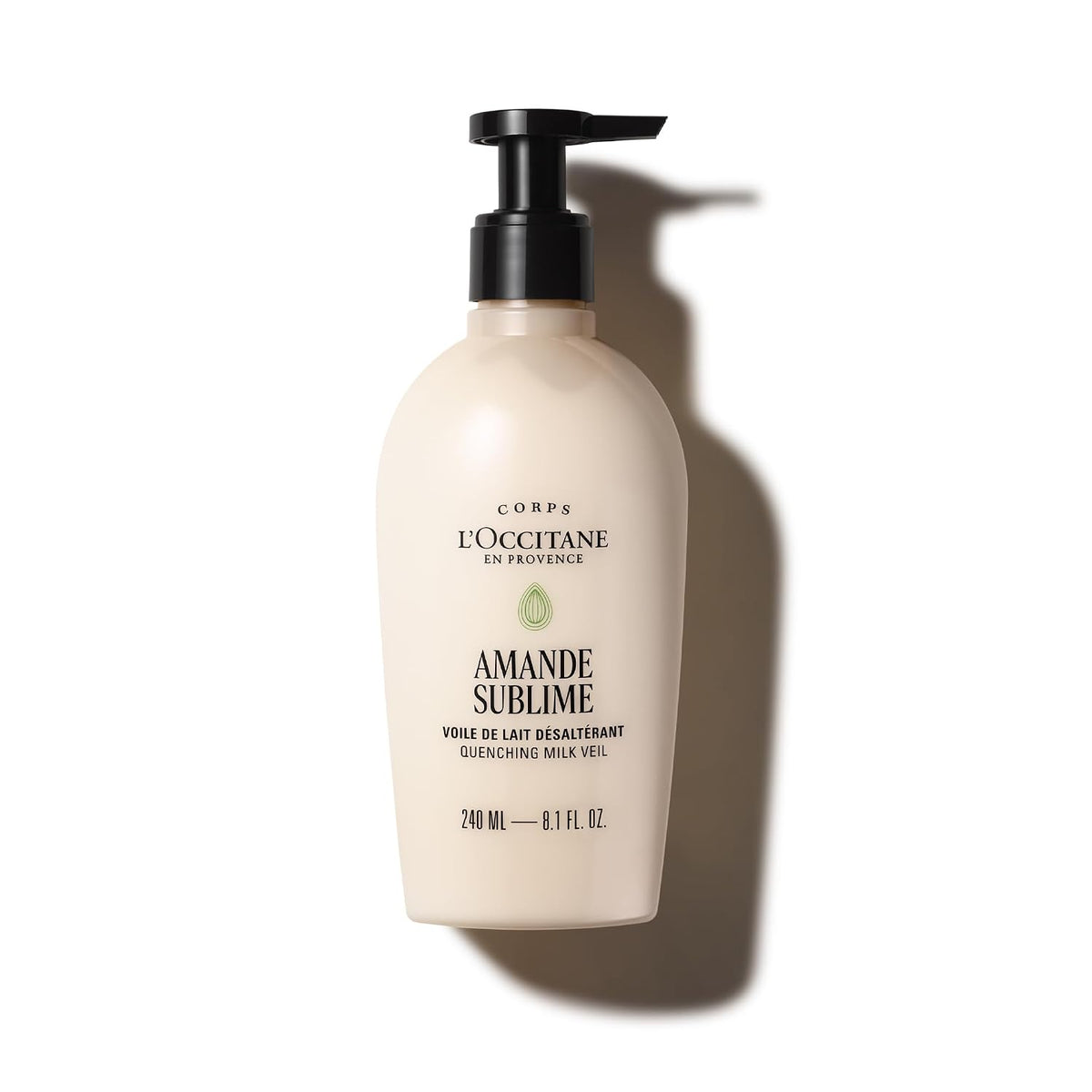 L'OCCITANE Almond Milk Veil Body Lotion, Lightweight, Fast-Absorbing Care