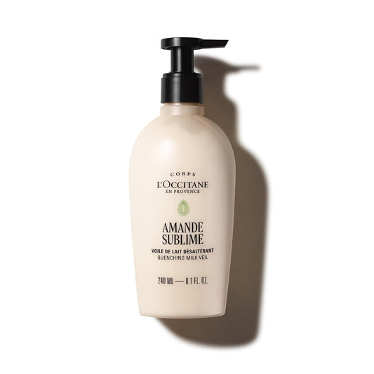 L'OCCITANE Almond Milk Veil Body Lotion, Lightweight, Fast-Absorbing Care