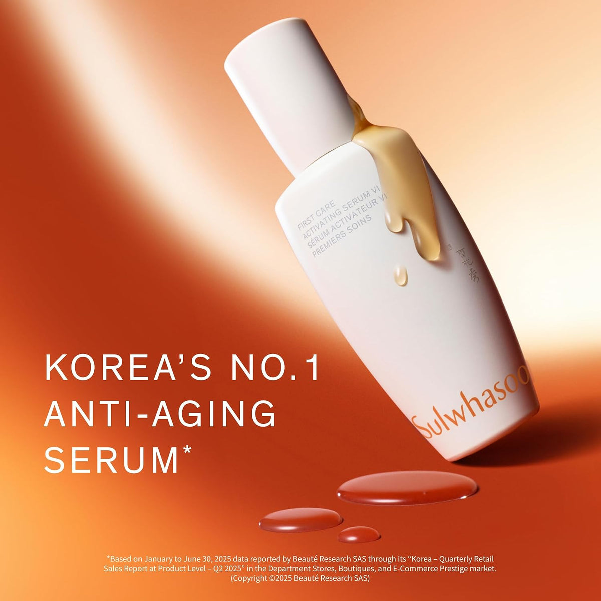 Sulwhasoo First Care Activating Serum With Ginseng | Strengthens Skin Barrier & Boosts Radiance | Anti-Aging, Hydrating Face Korean Serum for Fine Lines & Dryness | All Skin Types