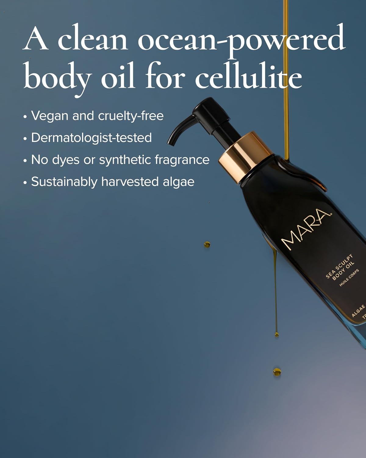 MARA Sea Sculpt Body Oil For Cellulite and Firming (4 oz / 120 ml)