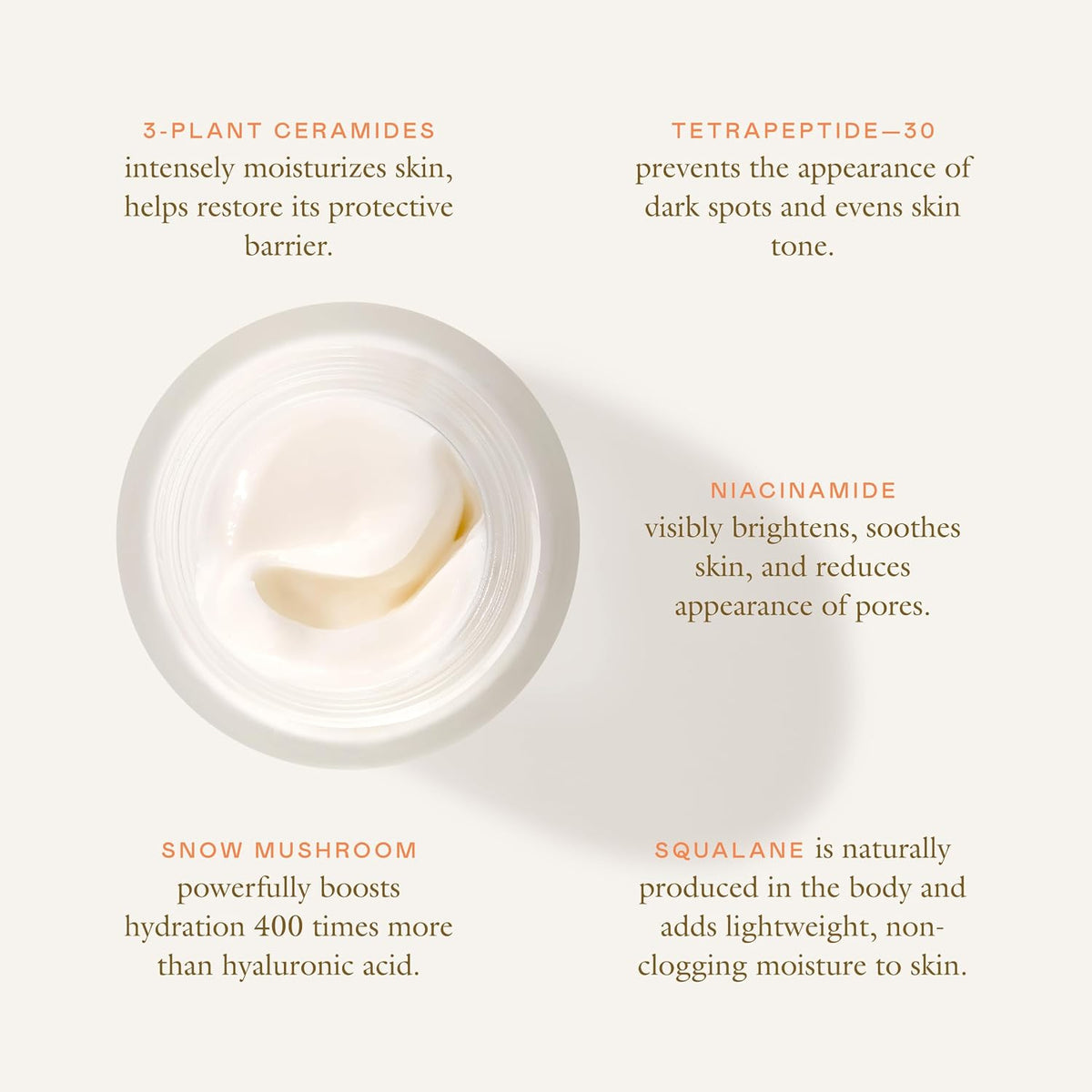 EADEM Face Moisturizer Barrier Repair Cream for Women, Cloud Cushion | Infused with Snow Mushroom, Peptides & Ceramides, Ultra Repair Formula, Deeply Hydrating Skin Care, Smoothes & Restores