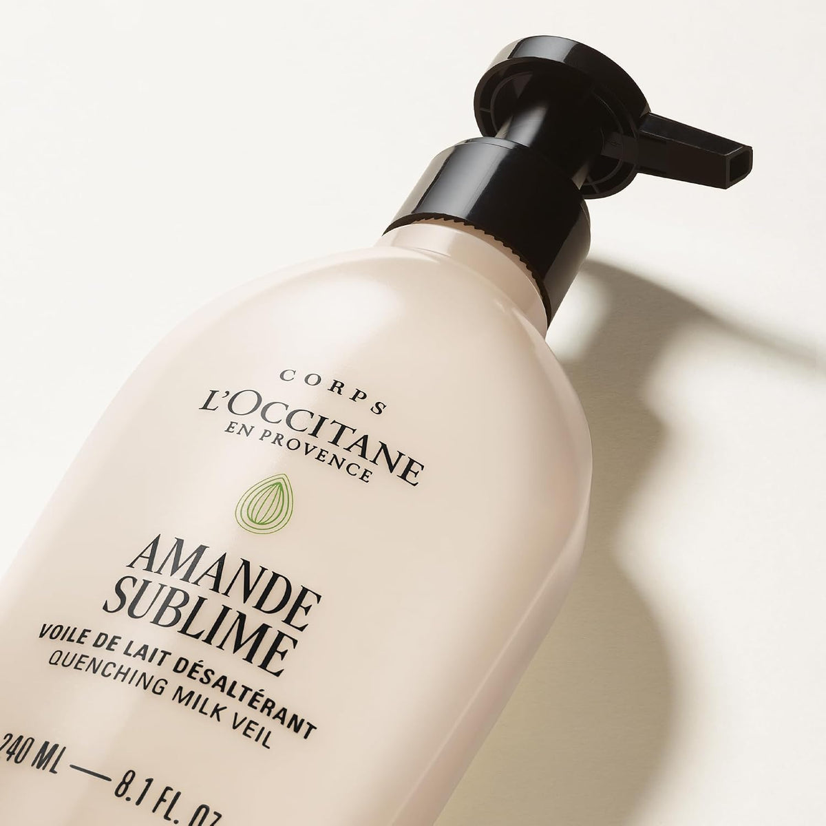 L'OCCITANE Almond Milk Veil Body Lotion, Lightweight, Fast-Absorbing Care