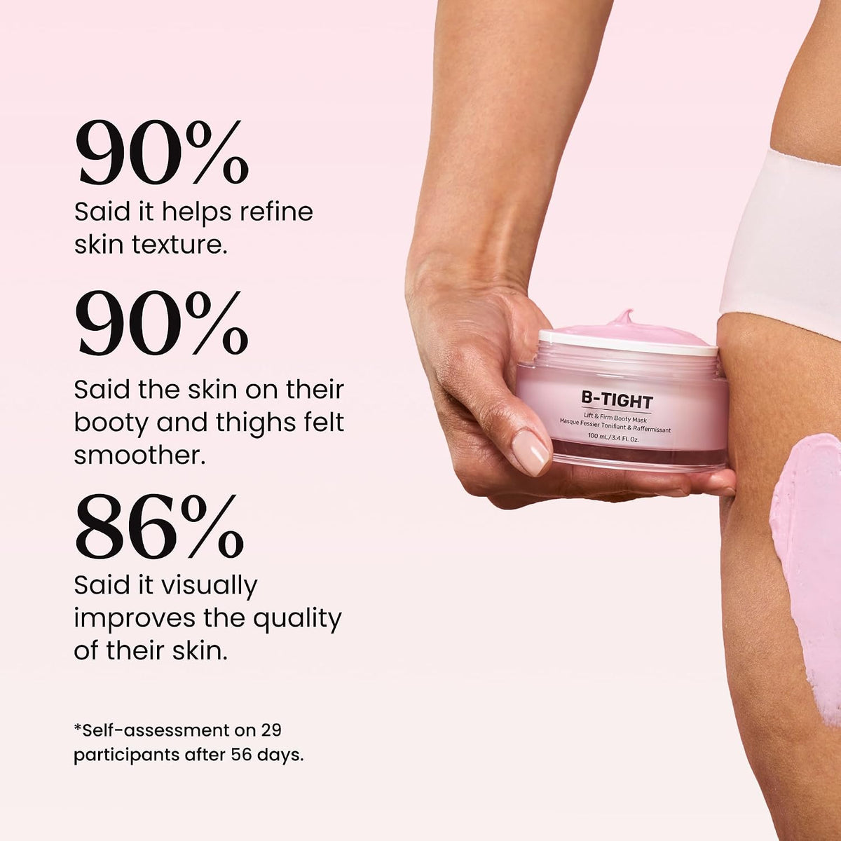 MAËLYS B-TIGHT Lift & Firm Booty Mask, 3.4 Fl Oz