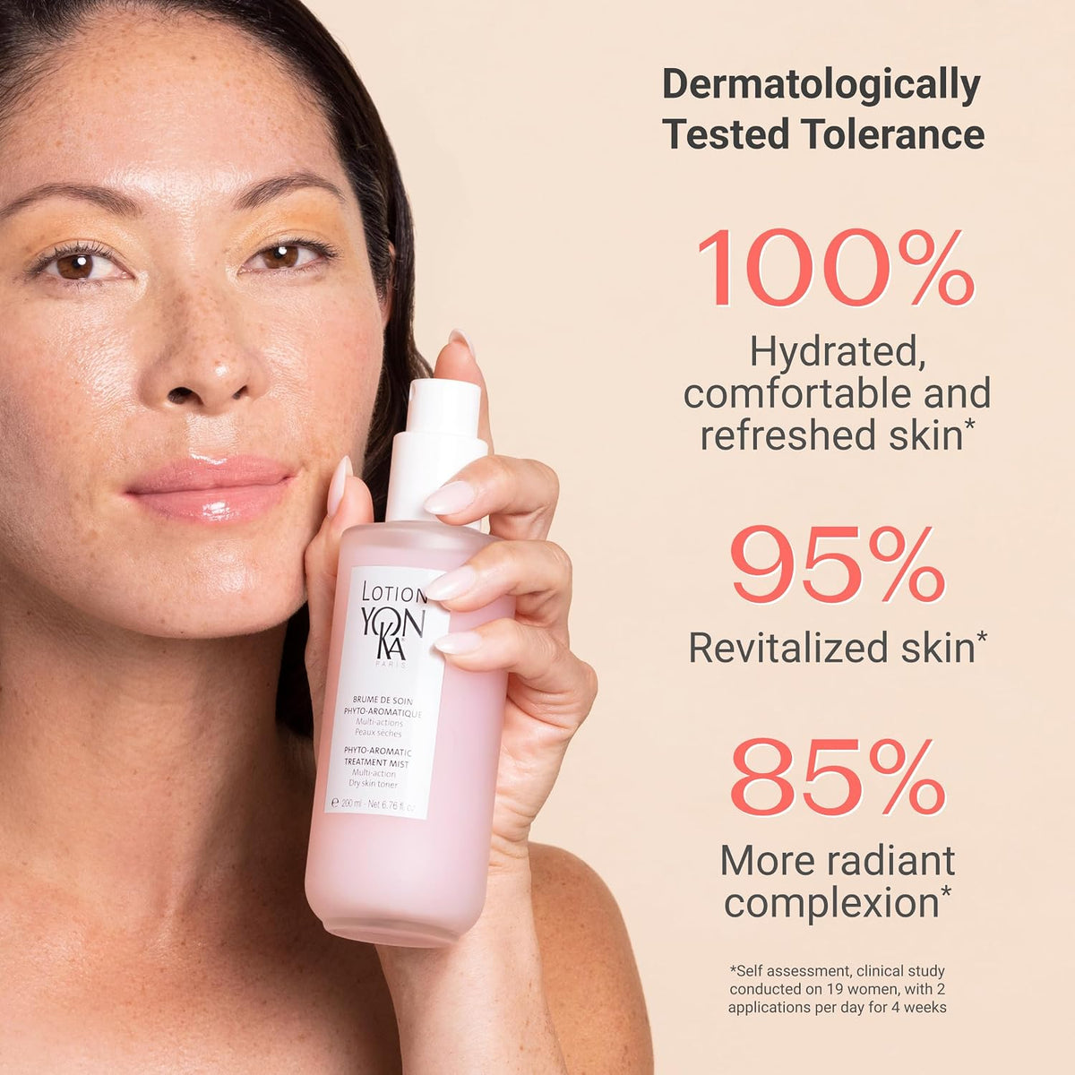 YON-KA Paris Lotion PS Hydrating Toner Face Mist for Dry, Sensitive Skin
